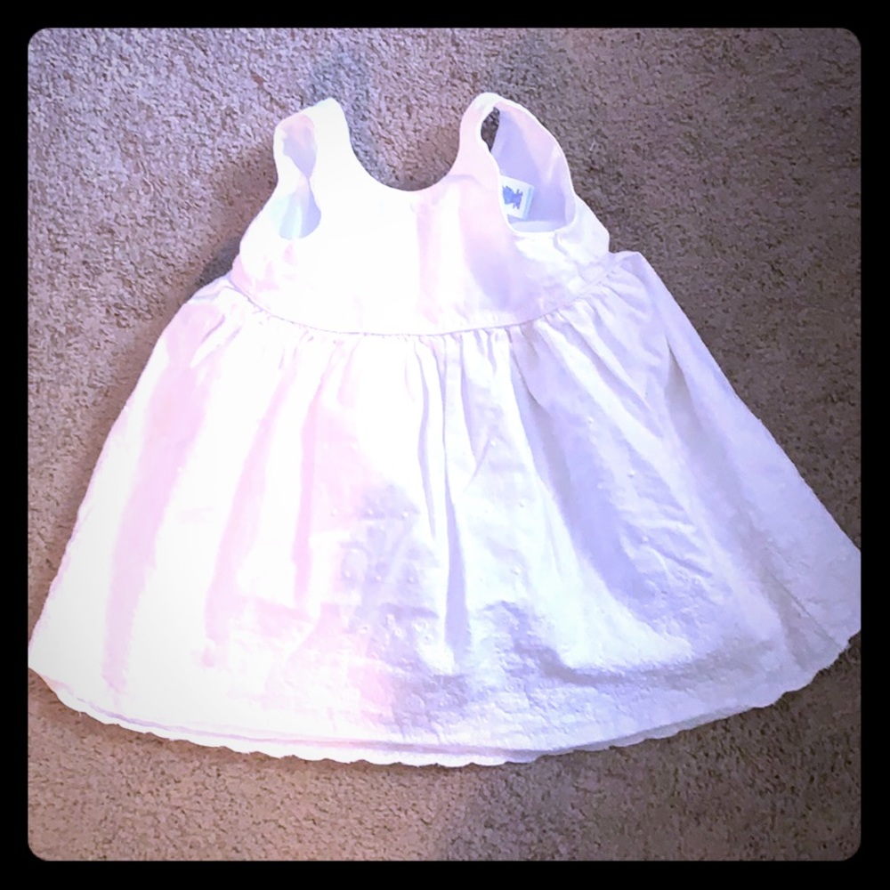 OLD NAVY FANCY SUMMER DRESS - 18-24 mo. - White